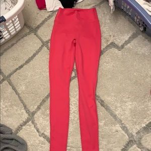 Fabletics leggings hot pink